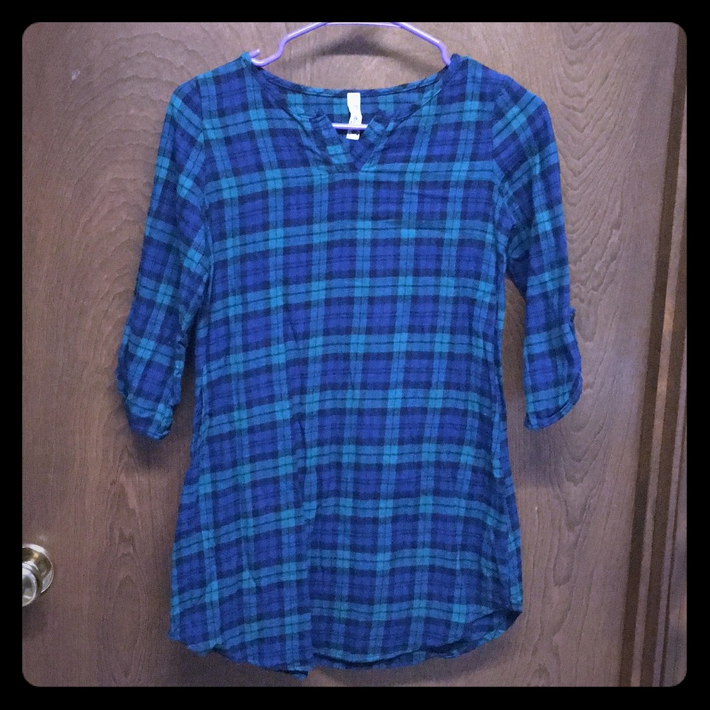 Girls plaid boutique dress